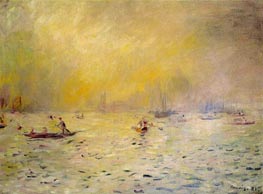 Ansicht von Venedig, Nebel | Renoir | Gemälde Reproduktion