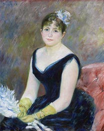 Madame Leon Clapisson, 1883 by Renoir | Painting Reproduction