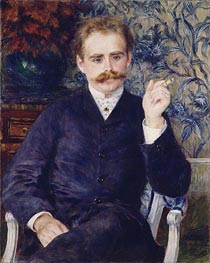 Albert Cahen d'Anvers, 1881 by Renoir | Painting Reproduction