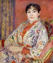 Madame Heriot, 1882 von Renoir | Gemälde-Reproduktion