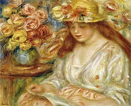 The Reader | Renoir | Gemälde Reproduktion