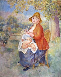 Maternity | Renoir | Gemälde Reproduktion