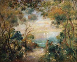 A Garden in Sorrento | Renoir | Gemälde Reproduktion