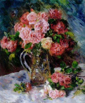 Roses | Renoir | Painting Reproduction 12489 | TOPofART