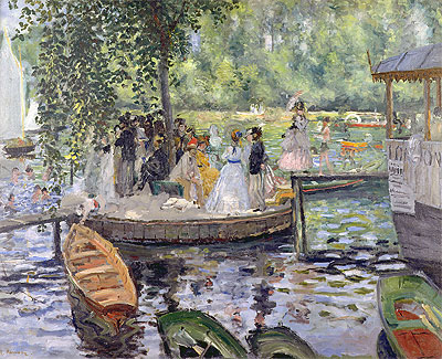 La Grenouillere | Renoir | Painting Reproduction