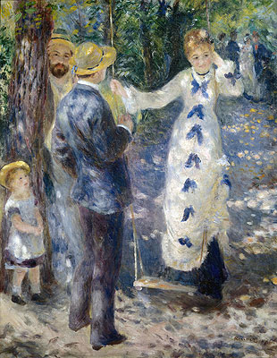 The Swing, 1876 | Renoir | Painting Reproduction