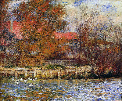 Der Ententeich | Renoir | Gemälde Reproduktion