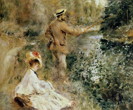 The Fisherman, 1874 | Renoir | Painting Reproduction
