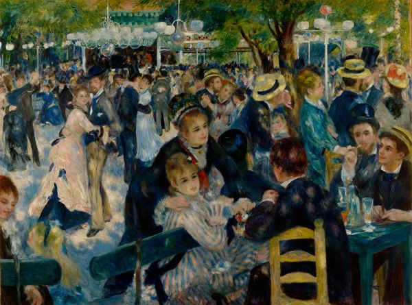 Ball im Moulin de la Galette | Renoir | Gemälde Reproduktion