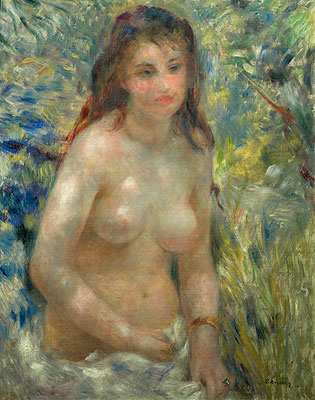 Nude Torso in the Sunlight (Torso of Anna), c.1875/76 | Renoir | Painting Reproduction