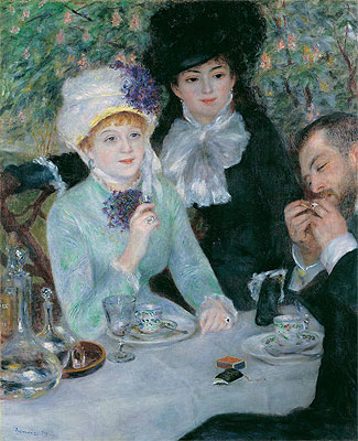 The End of the Luncheon, 1879 | Renoir | Painting Reproduction
