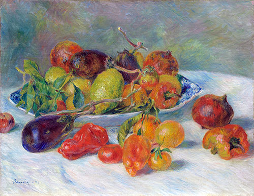 Fruits of the Midi, 1881 by Renoir | Painting Reproduction