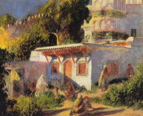 Mosque in Algiers, 1882 by Renoir | Painting Reproduction