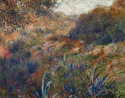 Algerian Landscape (The Ravine of the Wild Women) | Renoir | Painting Reproduction