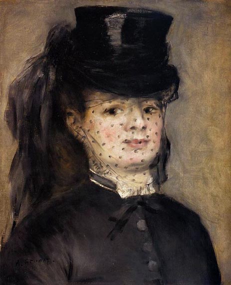 Madame Darras as an Amazon, 1873 | Renoir | Painting Reproduction