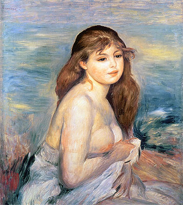 Nach dem Bad (Kleine Badende), 1887 | Renoir