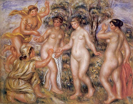 The Judgement of Paris, 1914 | Renoir | Painting Reproduction