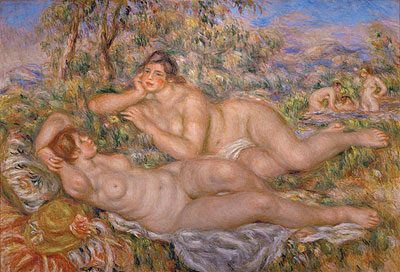 Die großen badenden (Die Nymphen), c.1918/19 | Renoir