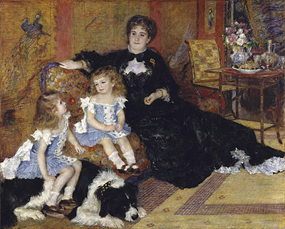 Madame Georges Charpentier und ihre Kinder, 1878 | Renoir