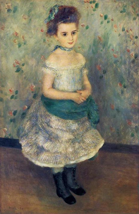 Jeanne Durand-Ruel, 1876 | Renoir | Painting Reproduction
