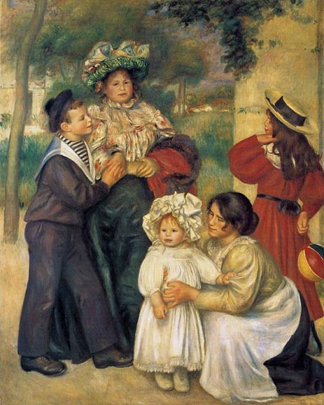 The Artist's Family, 1896 | Renoir | Painting Reproduction