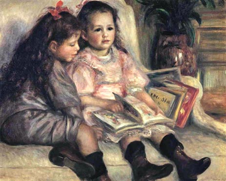 The Children of Martial Caillebotte, 1895 | Renoir | Painting Reproduction