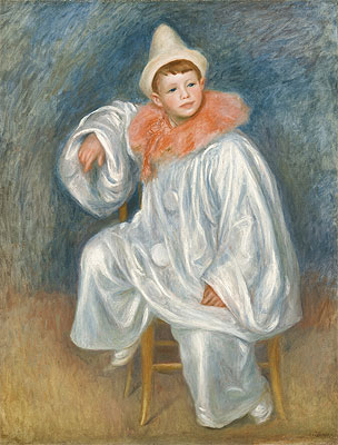 White Pierrot (Jean Renoir), c.1901/02 | Renoir | Painting Reproduction
