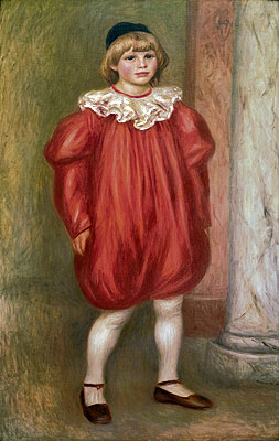 The Clown (Claude Renoir), 1909 | Renoir | Painting Reproduction