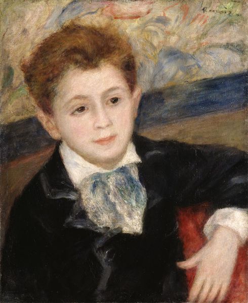 Portrait of Paul Meunier | Renoir | Painting Reproduction