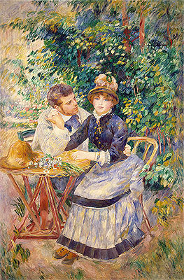 Im Garten | Renoir | Gemälde Reproduktion