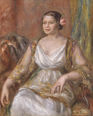 Tilla Durieux (Ottilie Godeffroy), 1914 | Renoir | Painting Reproduction