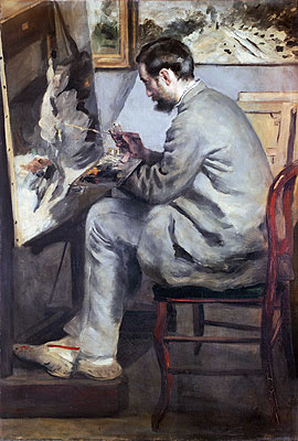 Frederic Bazille, 1867 | Renoir | Gemälde Reproduktion