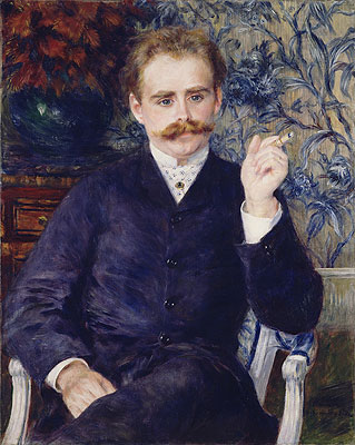 Albert Cahen d'Anvers, 1881 | Renoir | Painting Reproduction