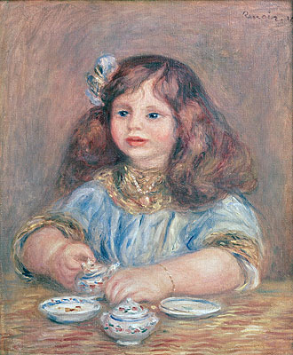 Genevieve Bernheim de Villers, 1910 | Renoir | Gemälde Reproduktion