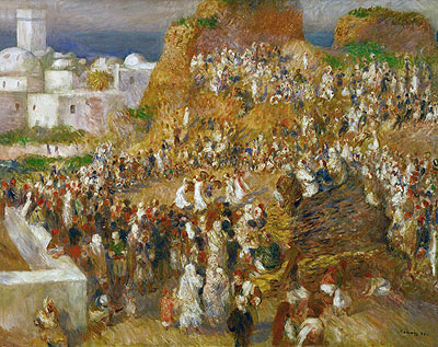 Arab Festival (The Mosque Arab Festival), 1881 by Renoir | Painting Reproduction
