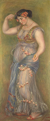 Dancing Girl with Castanets, 1909 | Renoir | Gemälde Reproduktion