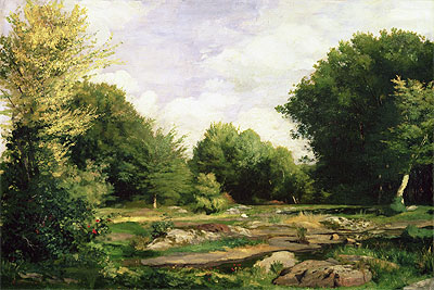 Clearing in the Woods, 1865 | Renoir | Painting Reproduction