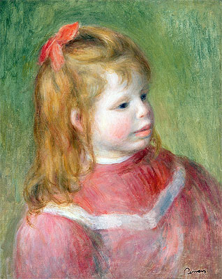Porträt von Jean | Renoir | Gemälde Reproduktion