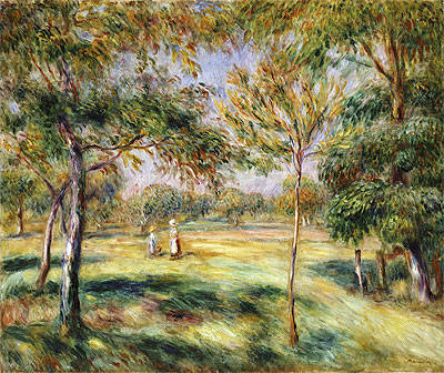 The Glade, 1895 | Renoir | Painting Reproduction
