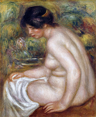 Sitzende Badende (Gabrielle) | Renoir | Gemälde Reproduktion