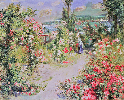 The Conservatory, n.d. | Renoir | Gemälde Reproduktion