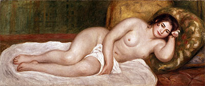 Reclining Bather, 1902 | Renoir | Gemälde Reproduktion