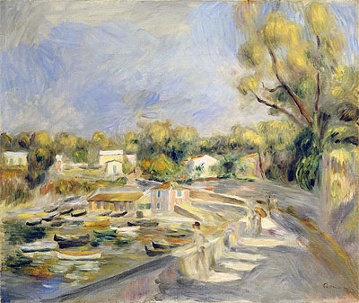 Cagnes Countryside, n.d. | Renoir | Gemälde Reproduktion