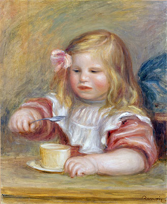 Coco Eating his Soup, n.d. | Renoir | Painting Reproduction