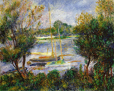 The Seine at Argenteuil | Renoir | Painting Reproduction