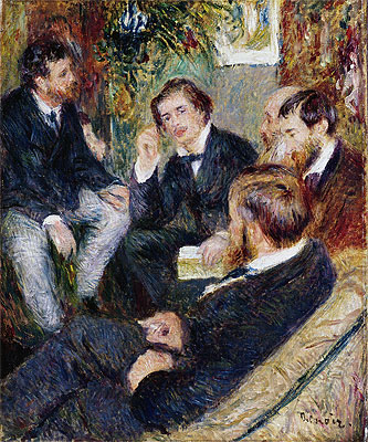 The Artist's Studio, Rue Saint-Georges, 1876 | Renoir | Gemälde Reproduktion