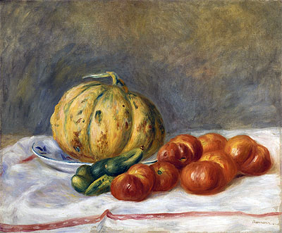 Melon and Tomatoes, 1903 | Renoir | Gemälde Reproduktion