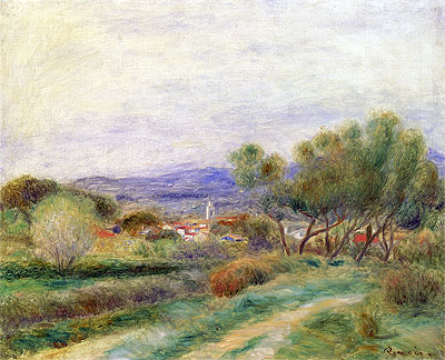 View of La Seyne, Provence, c.1890 | Renoir | Painting Reproduction
