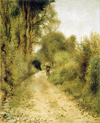 On the Path | Renoir | Painting Reproduction