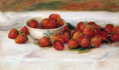 Strawberries, undated | Renoir | Gemälde Reproduktion